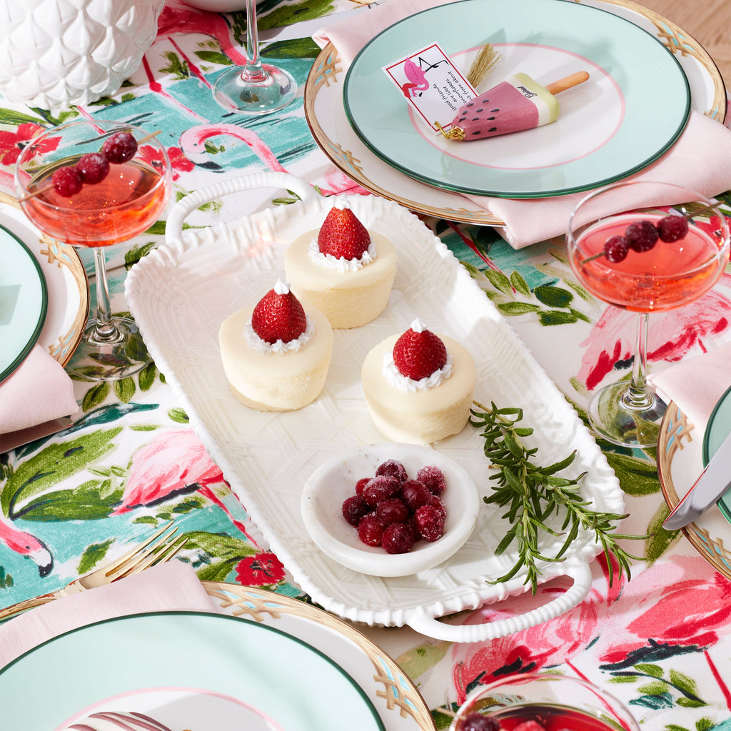 Wicker Creek Handled Tray