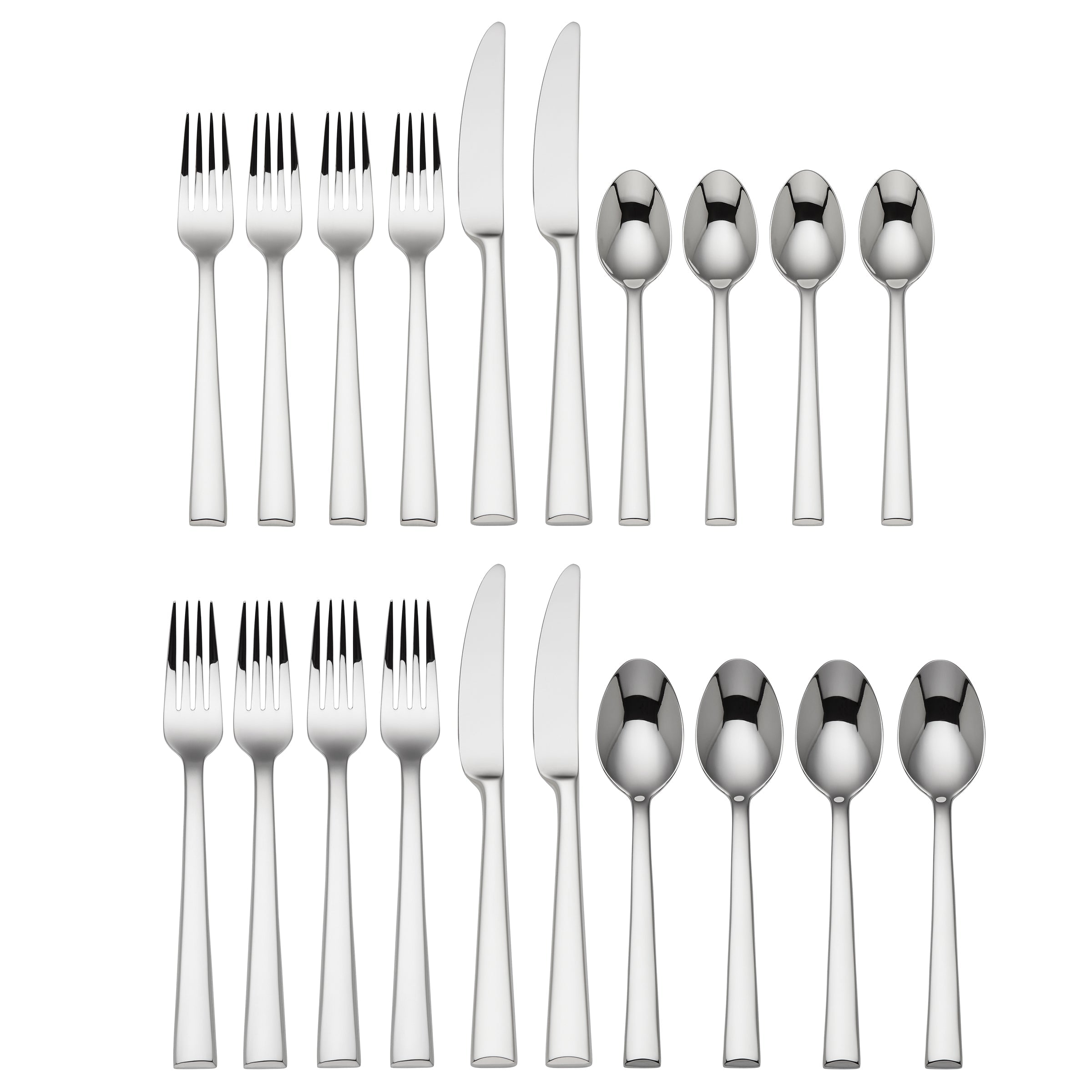 Continental Dining Flatware 20 Piece Set