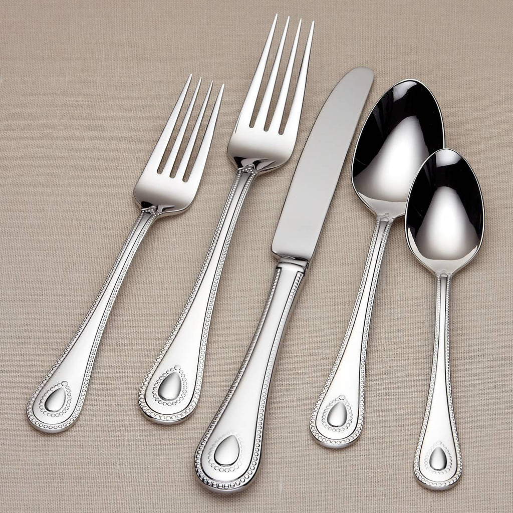 French Perle 65 Piece Flatware Set