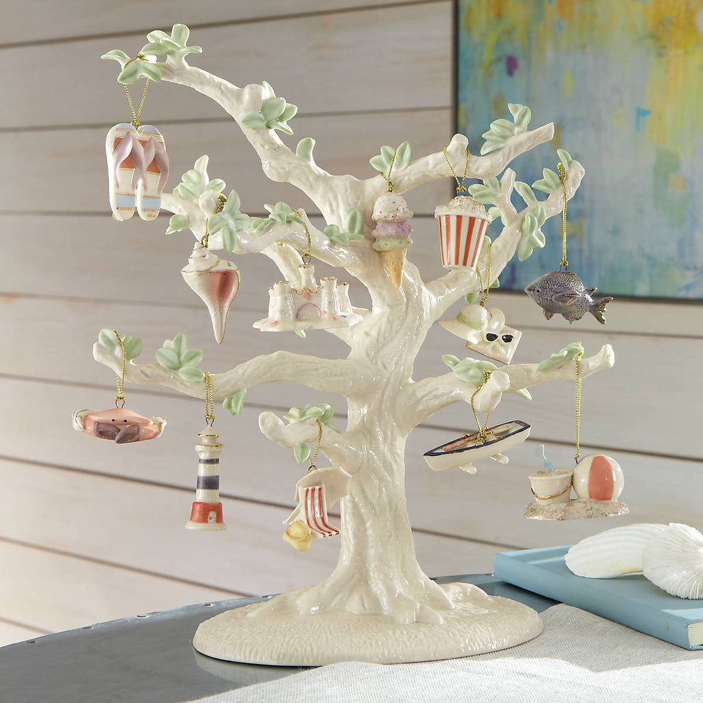Summer 13-Piece Ornament & Tree Set