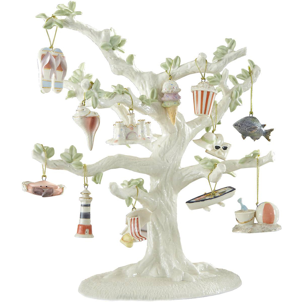 Summer 13-Piece Ornament & Tree Set