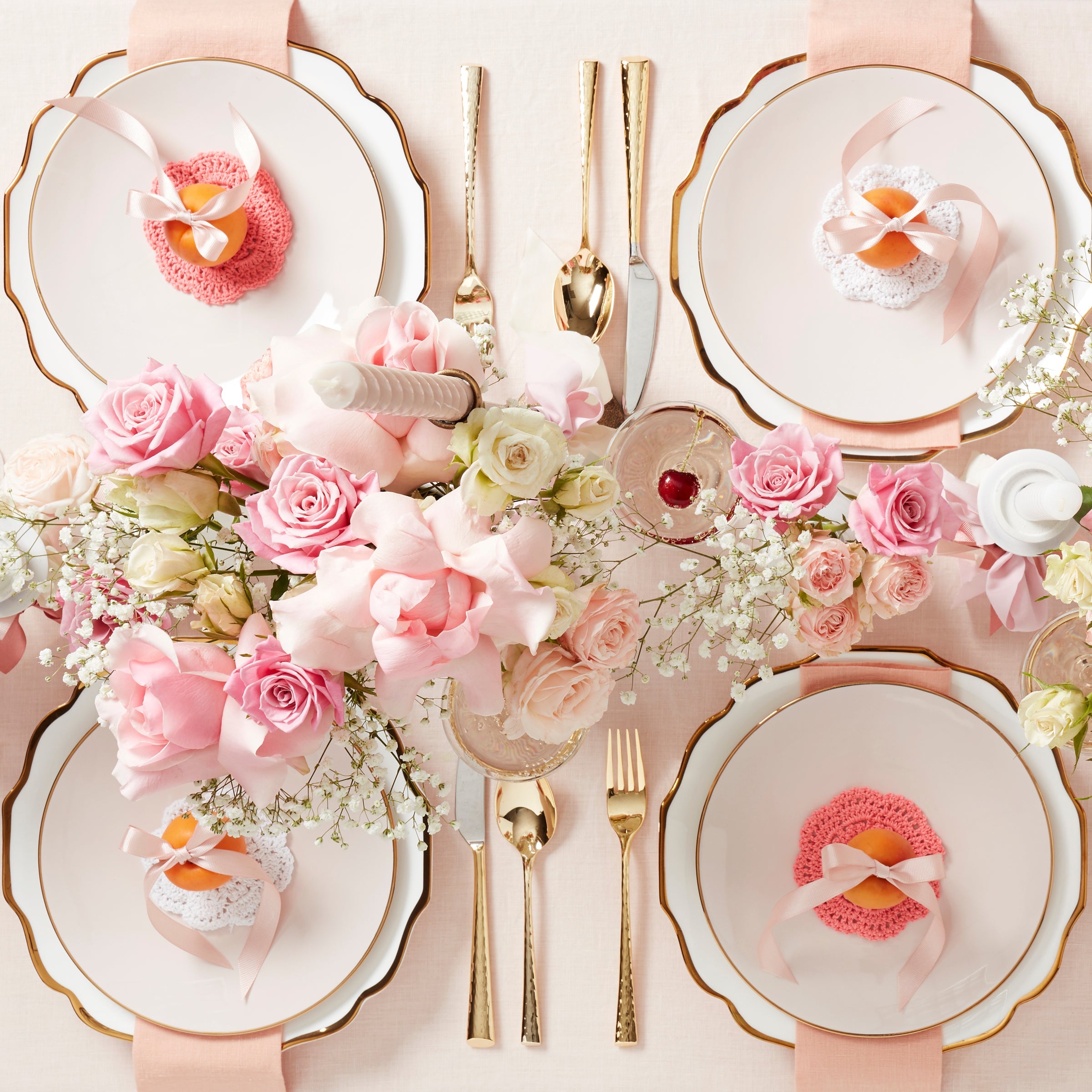 Imperial Caviar Gold 5 Piece Place Setting