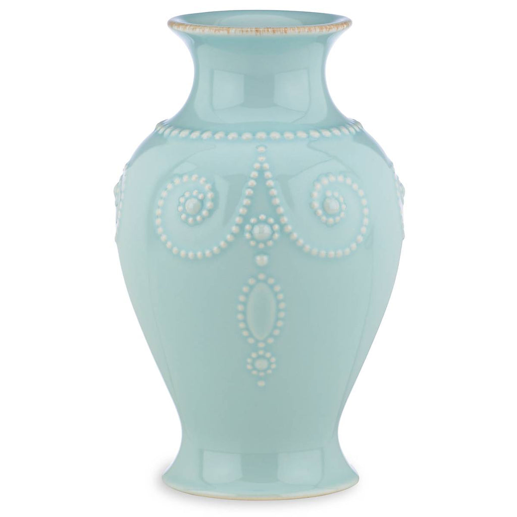 French Perle Ice Blue Bouquet Vase