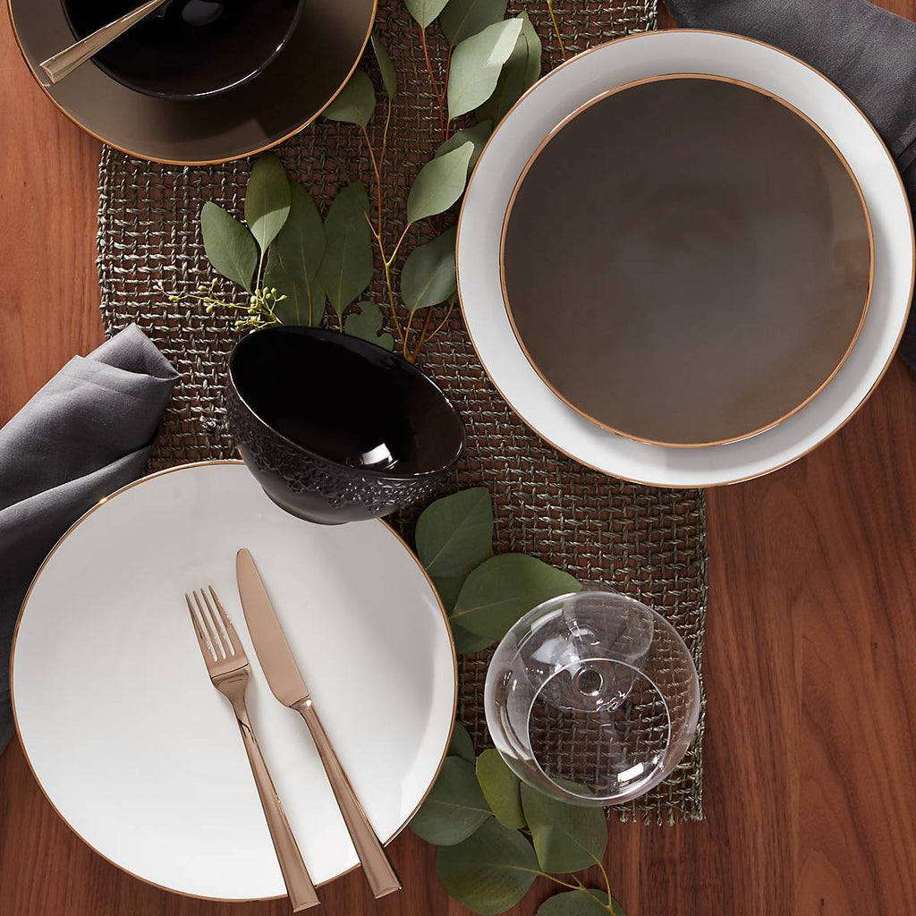 Trianna White Dinner Plate