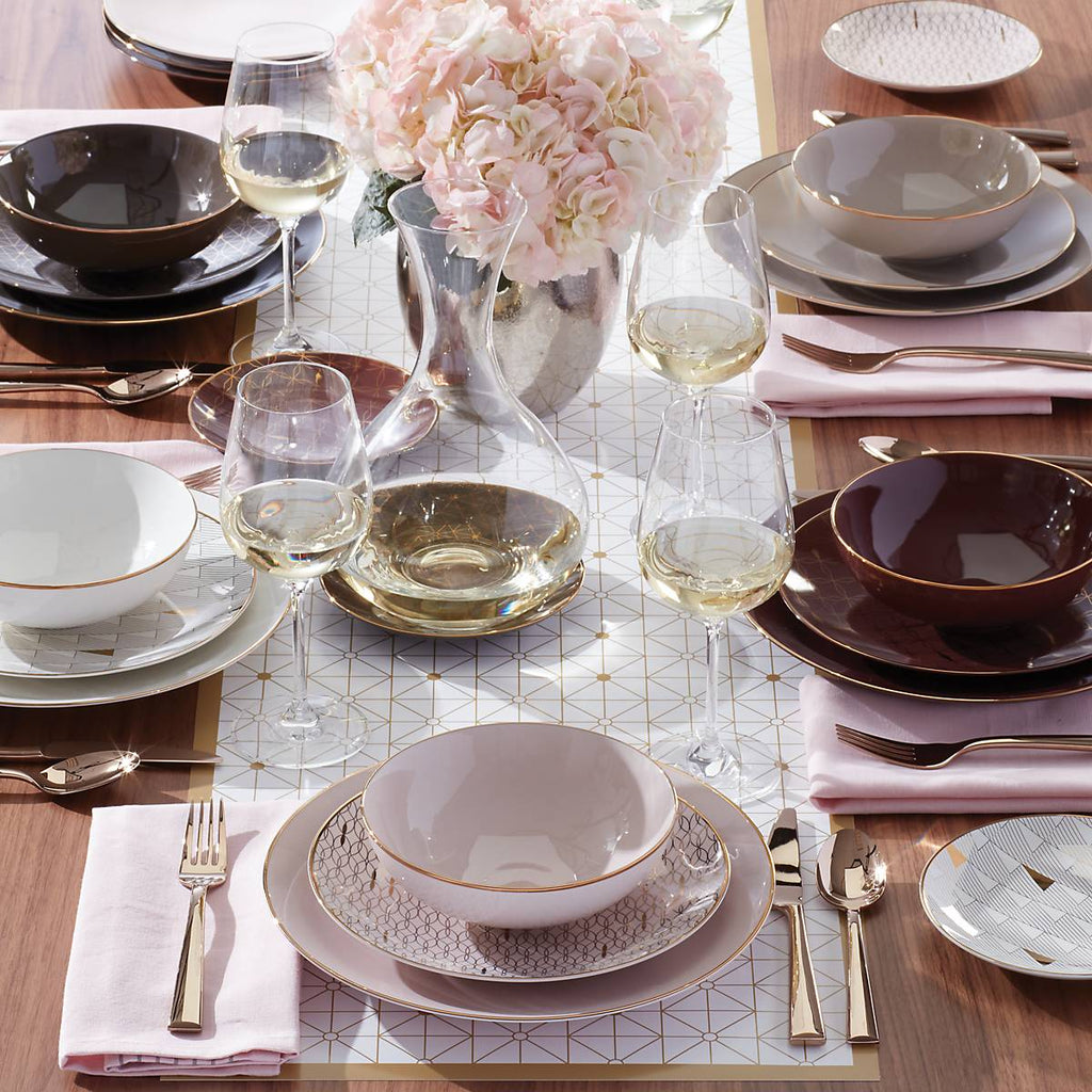 Trianna White 4-Piece Place Setting