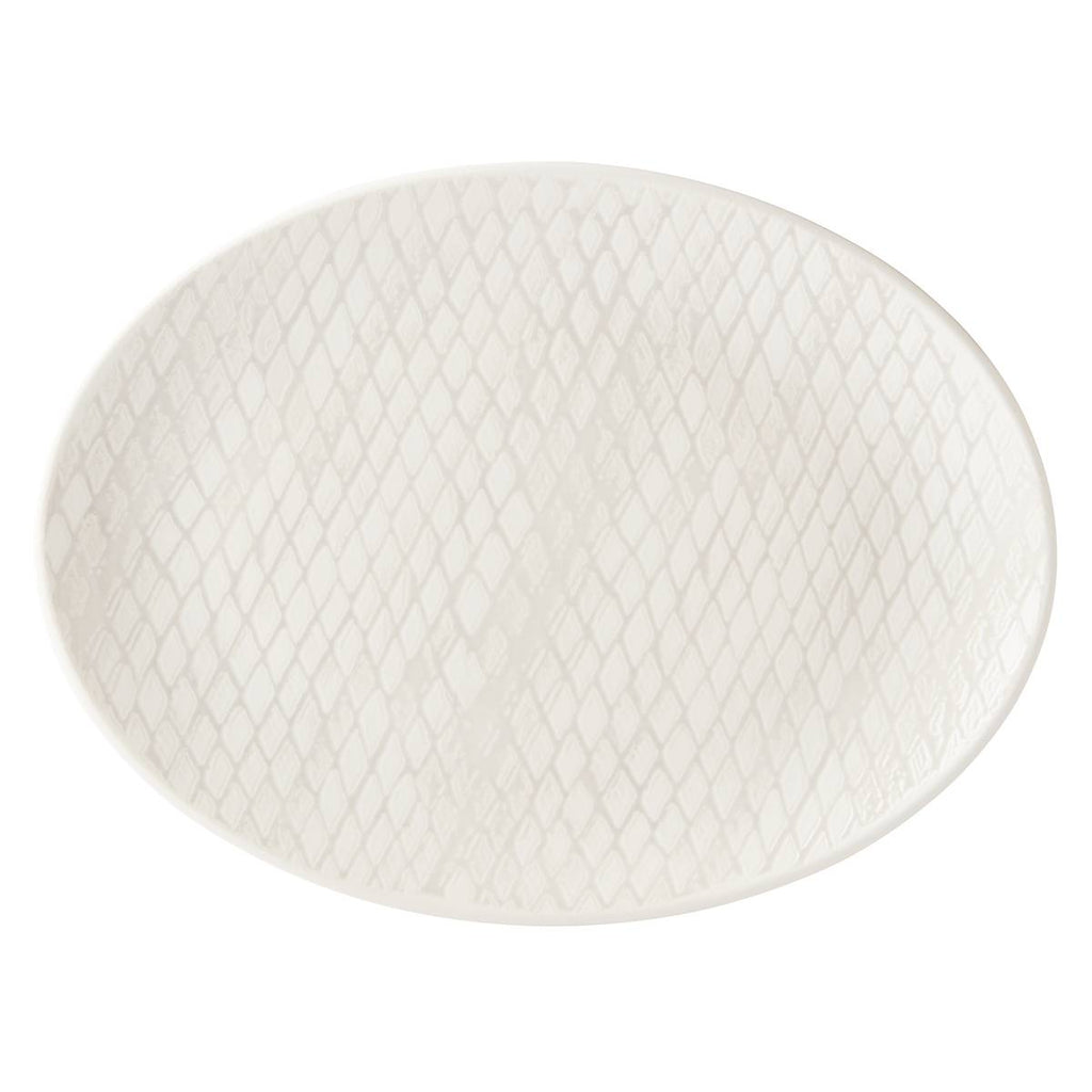 Textured Neutrals Dobby Platter