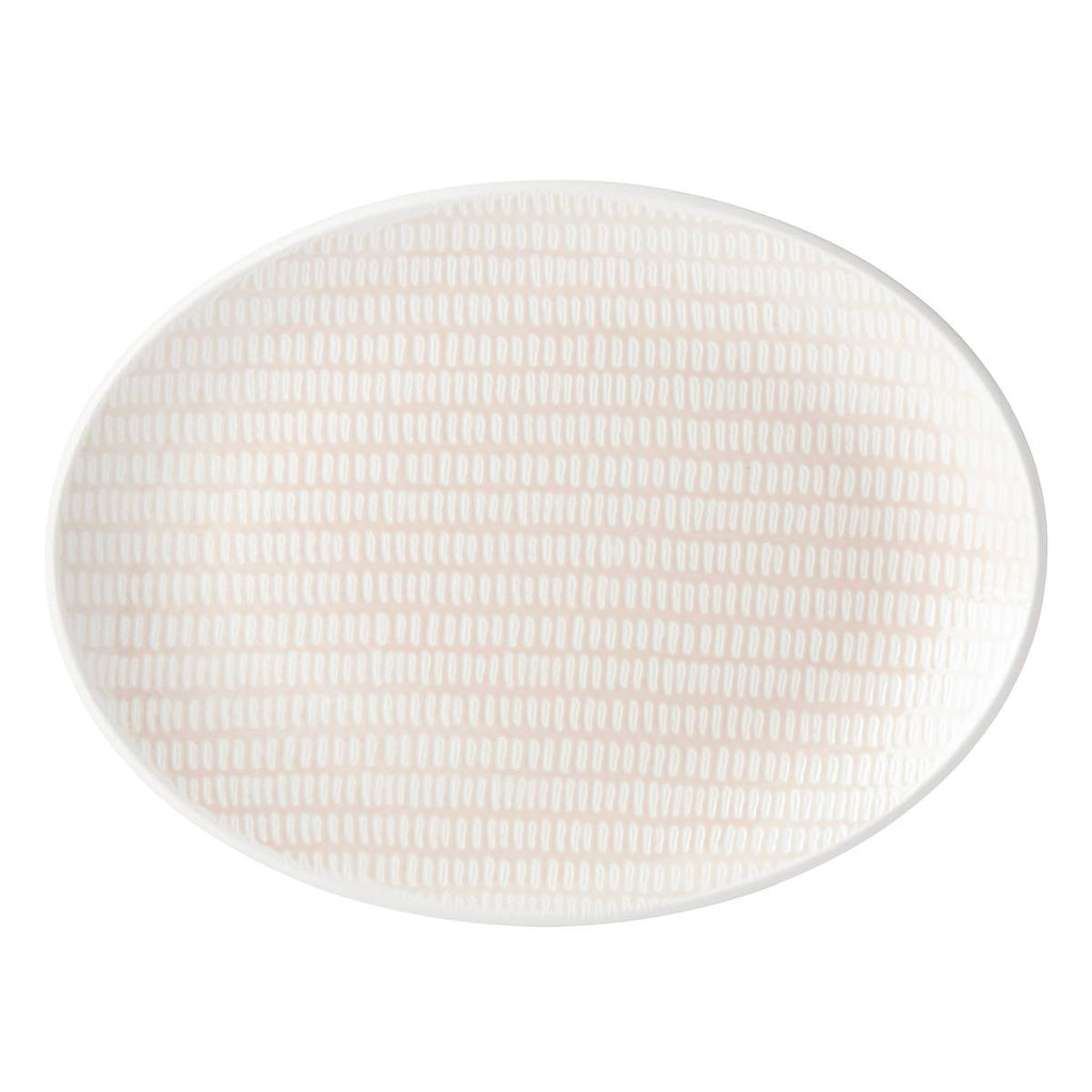 Textured Neutrals Dobby Platter