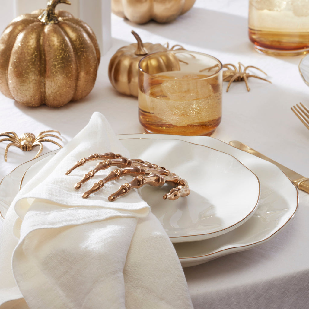 Tuscany Classics Stackable Amber Short Glasses - Set Of 4