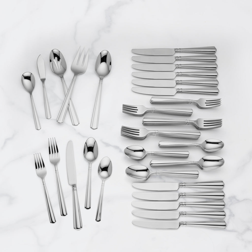 Amber Hill 65 Piece Flatware Set