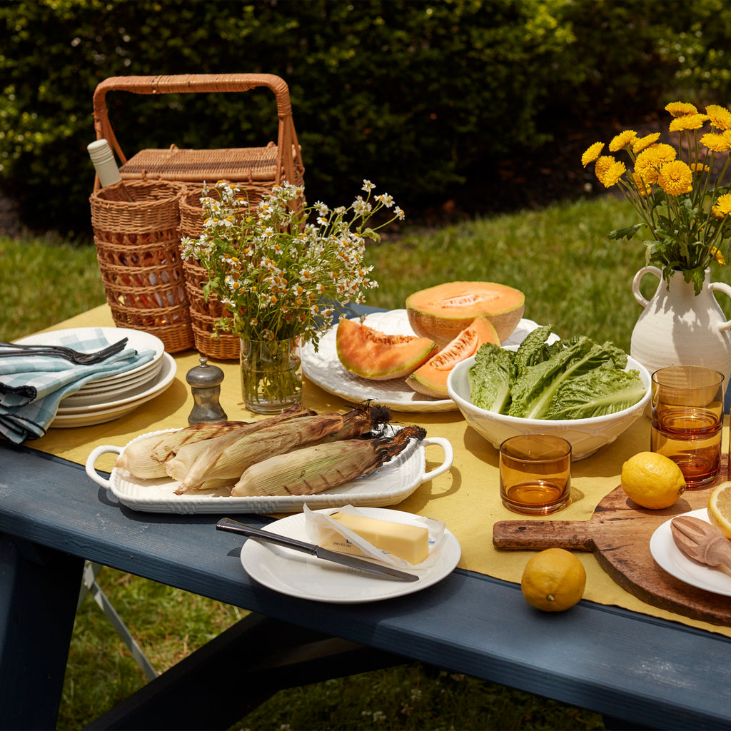 Profile White Dinner Plates - Set of 4