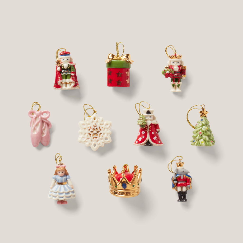 The Nutcracker 11-Piece Ornament & Tree Set