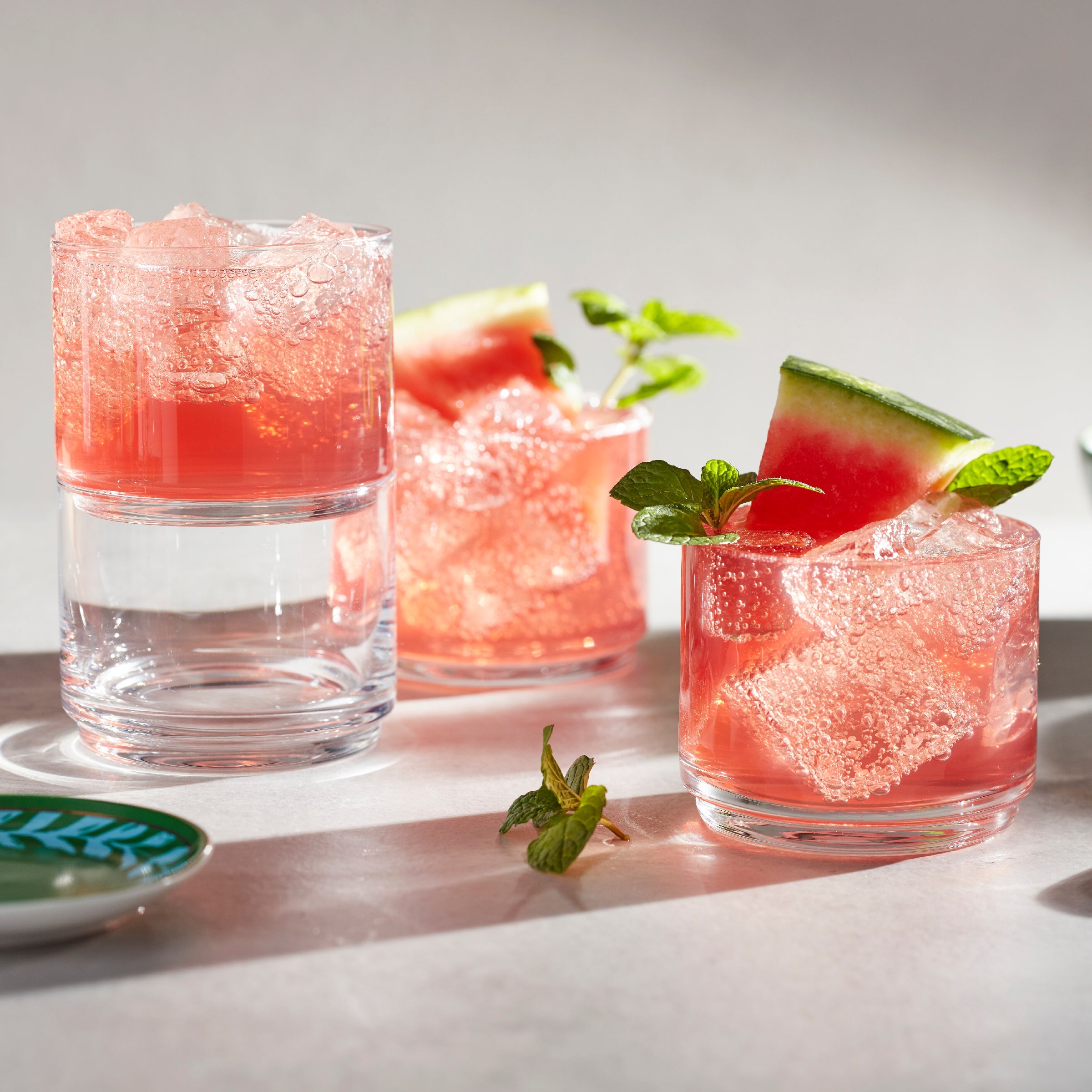 Tuscany Classics Stackable Clear Short Glasses - Set Of 6