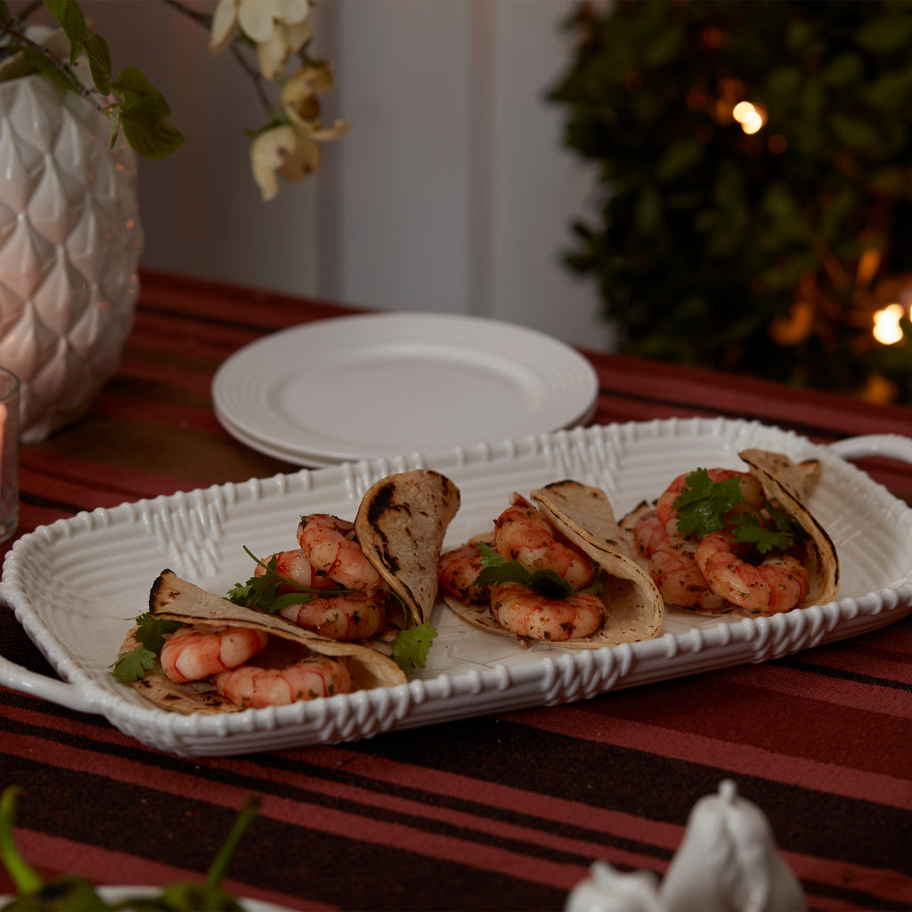 Wicker Creek Handled Tray