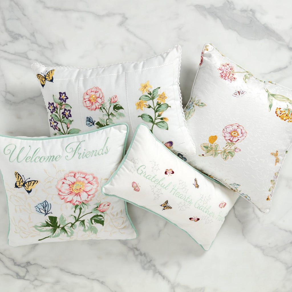 Butterfly Meadow Live Well Pillow 10X20