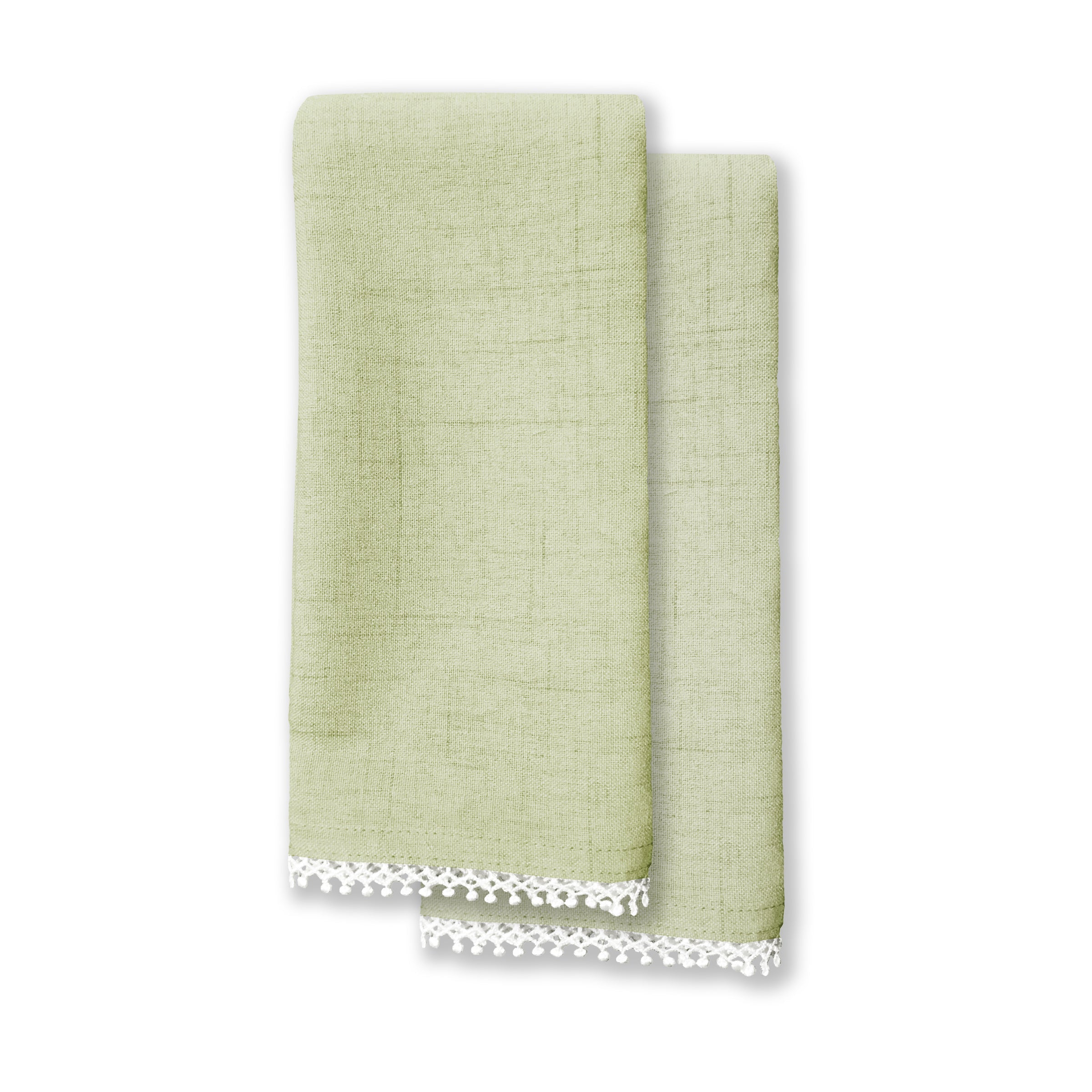 French Perle Pistachio Napkin - 2 Pack