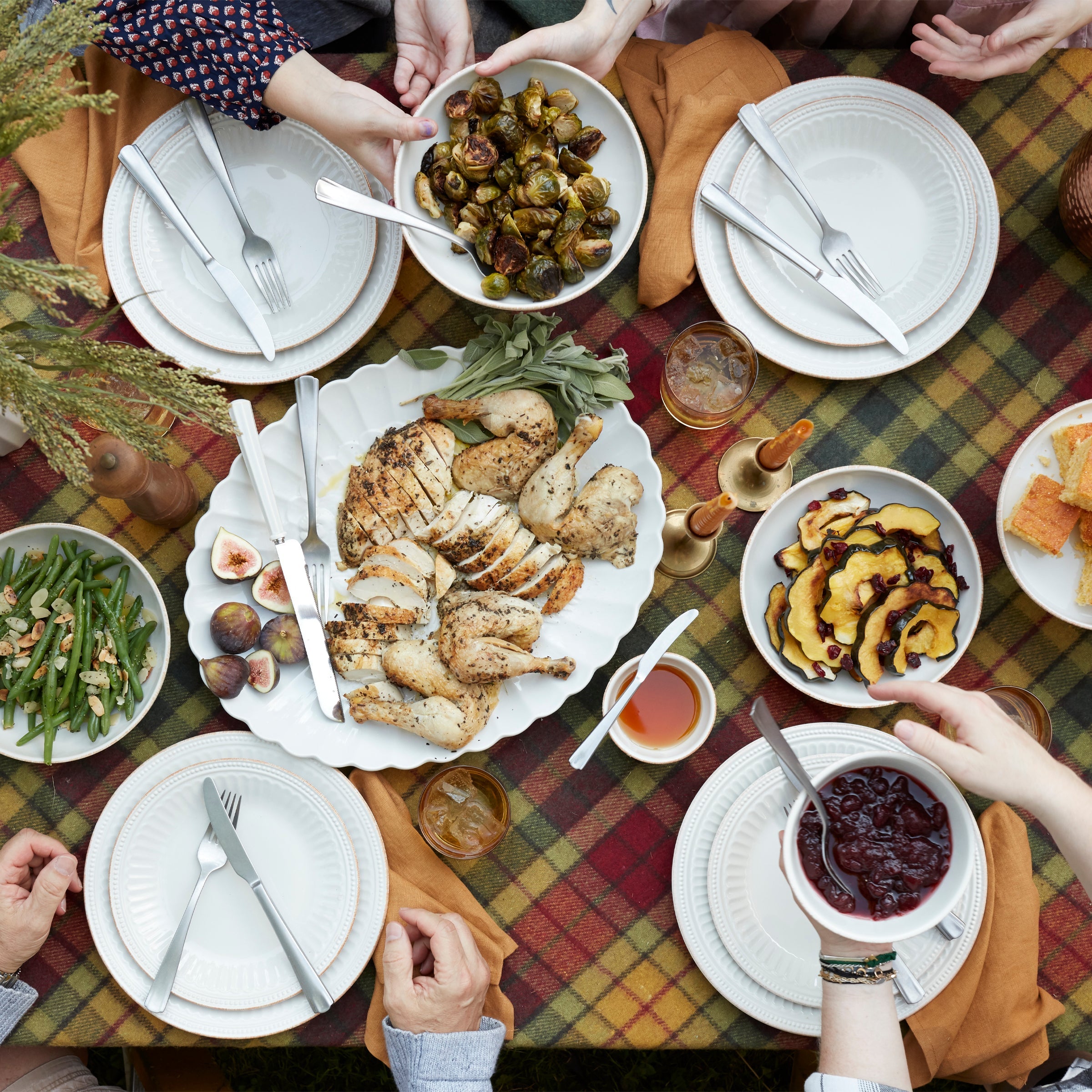 Tuscany Classics Stackable Amber Tall Glasses - Set Of 4